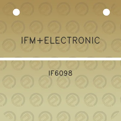 ifmelectronic-if6098