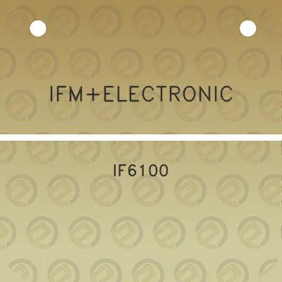 ifmelectronic-if6100