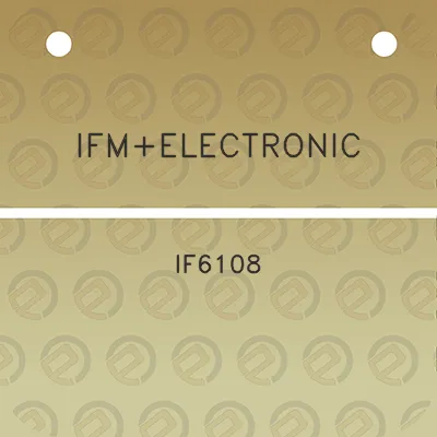 ifmelectronic-if6108