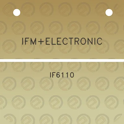 ifmelectronic-if6110