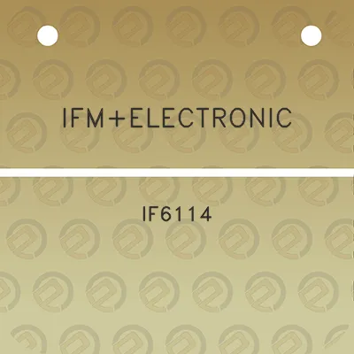 ifmelectronic-if6114