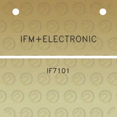 ifmelectronic-if7101