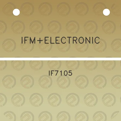 ifmelectronic-if7105