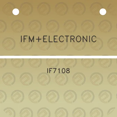 ifmelectronic-if7108