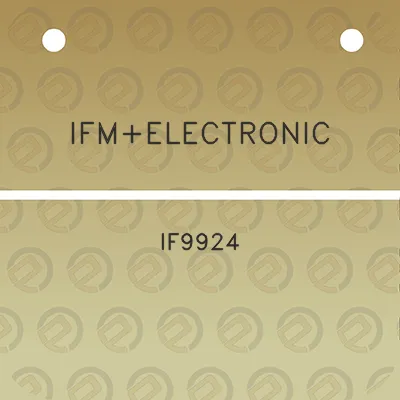 ifmelectronic-if9924