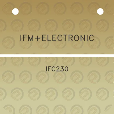 ifmelectronic-ifc230