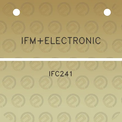 ifmelectronic-ifc241