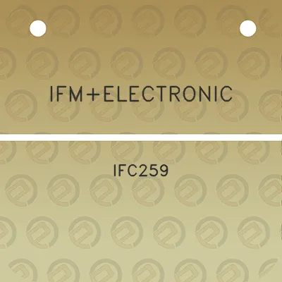 ifmelectronic-ifc259