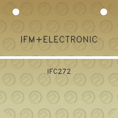 ifmelectronic-ifc272