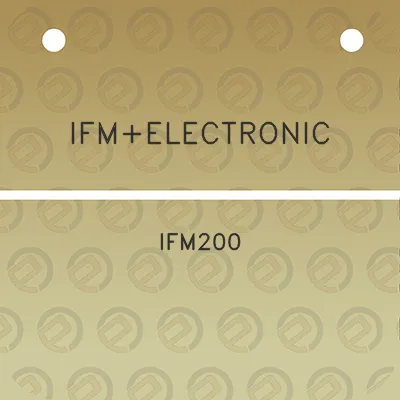 ifmelectronic-ifm200