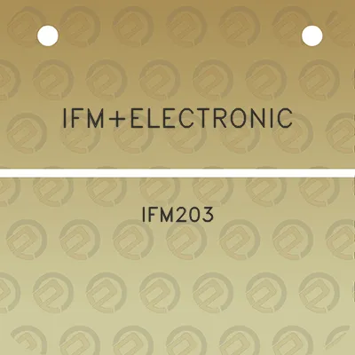 ifmelectronic-ifm203