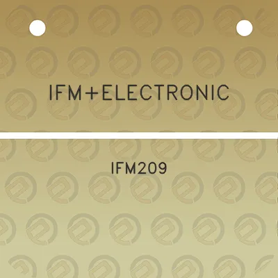 ifmelectronic-ifm209