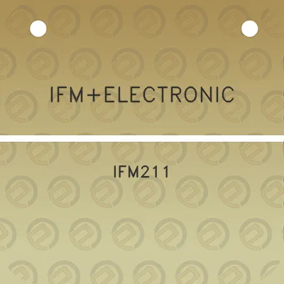 ifmelectronic-ifm211