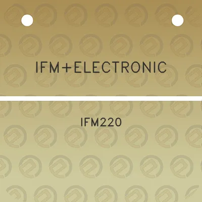 ifmelectronic-ifm220