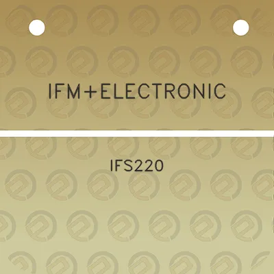 ifmelectronic-ifs220