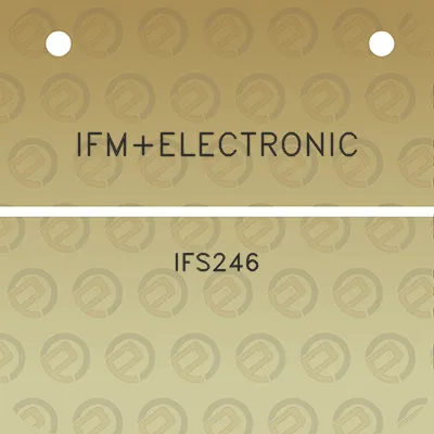 ifmelectronic-ifs246