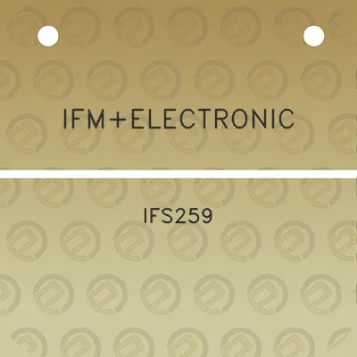 ifmelectronic-ifs259