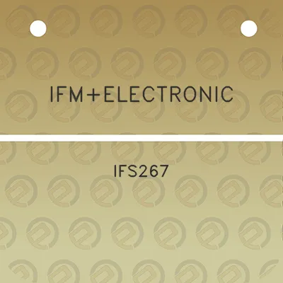 ifmelectronic-ifs267