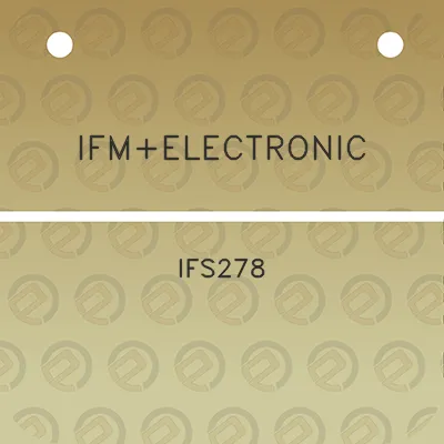 ifmelectronic-ifs278