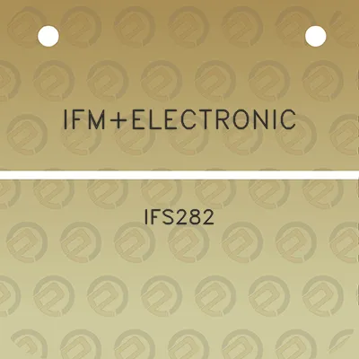 ifmelectronic-ifs282