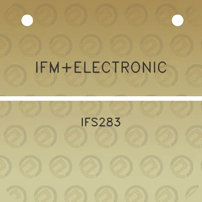 ifmelectronic-ifs283