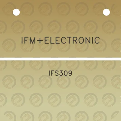 ifmelectronic-ifs309