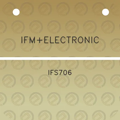 ifmelectronic-ifs706