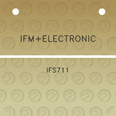 ifmelectronic-ifs711