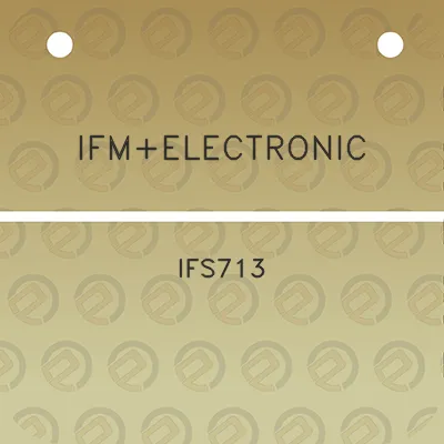 ifmelectronic-ifs713