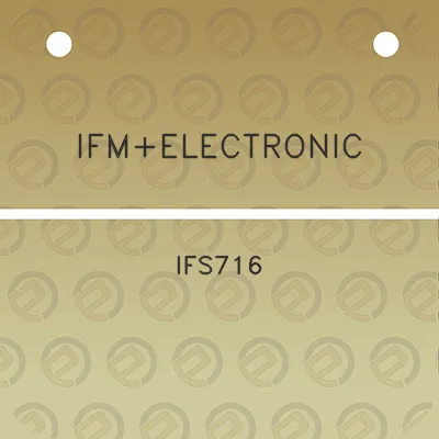 ifmelectronic-ifs716