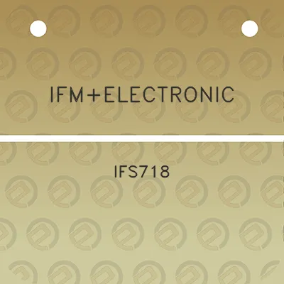 ifmelectronic-ifs718