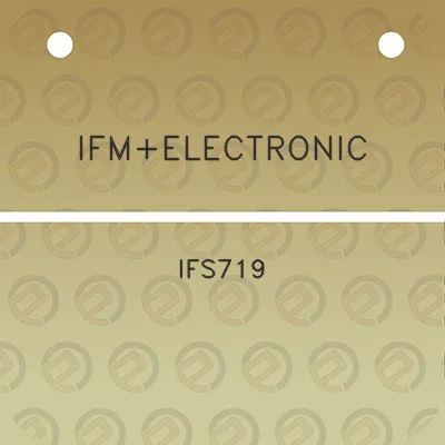 ifmelectronic-ifs719