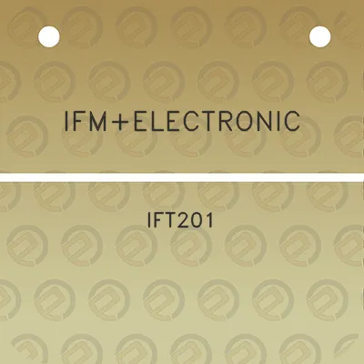 ifmelectronic-ift201