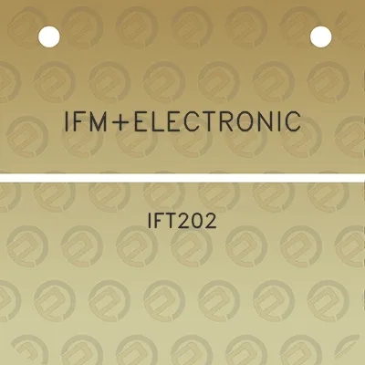 ifmelectronic-ift202