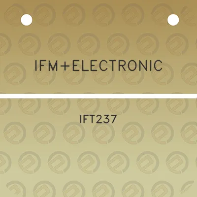 ifmelectronic-ift237