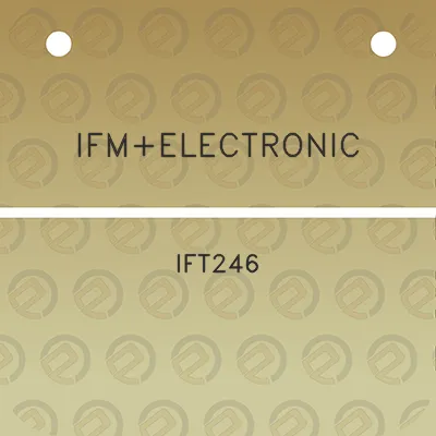 ifmelectronic-ift246