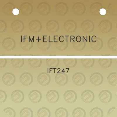 ifmelectronic-ift247