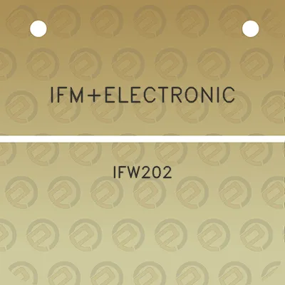 ifmelectronic-ifw202