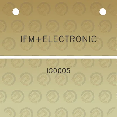 ifmelectronic-ig0005