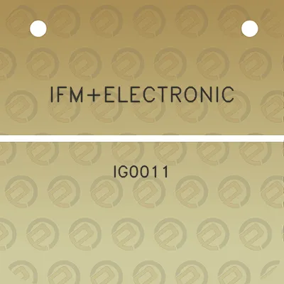 ifmelectronic-ig0011