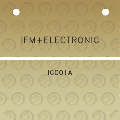 ifmelectronic-ig001a