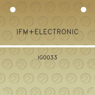 ifmelectronic-ig0033