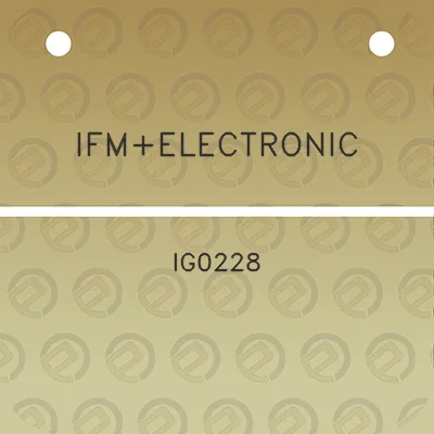 ifmelectronic-ig0228