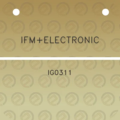 ifmelectronic-ig0311