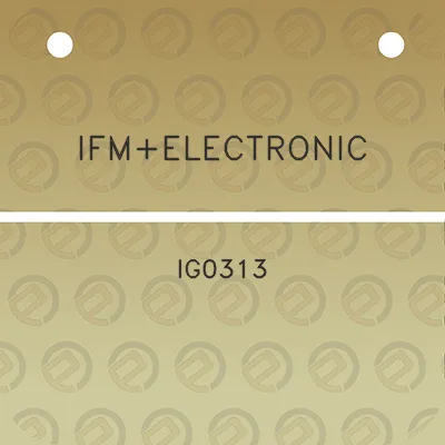 ifmelectronic-ig0313