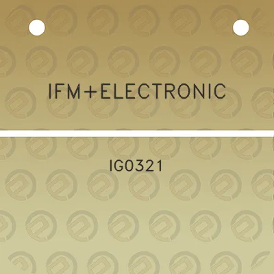 ifmelectronic-ig0321