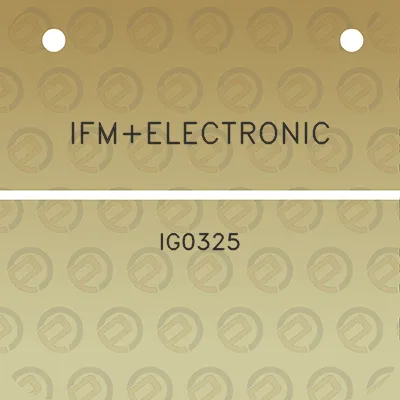 ifmelectronic-ig0325