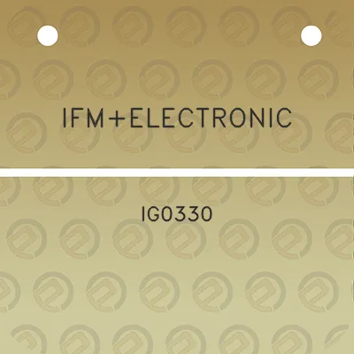 ifmelectronic-ig0330