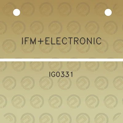 ifmelectronic-ig0331