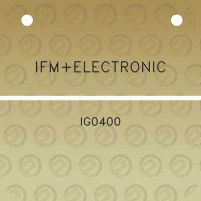 ifmelectronic-ig0400